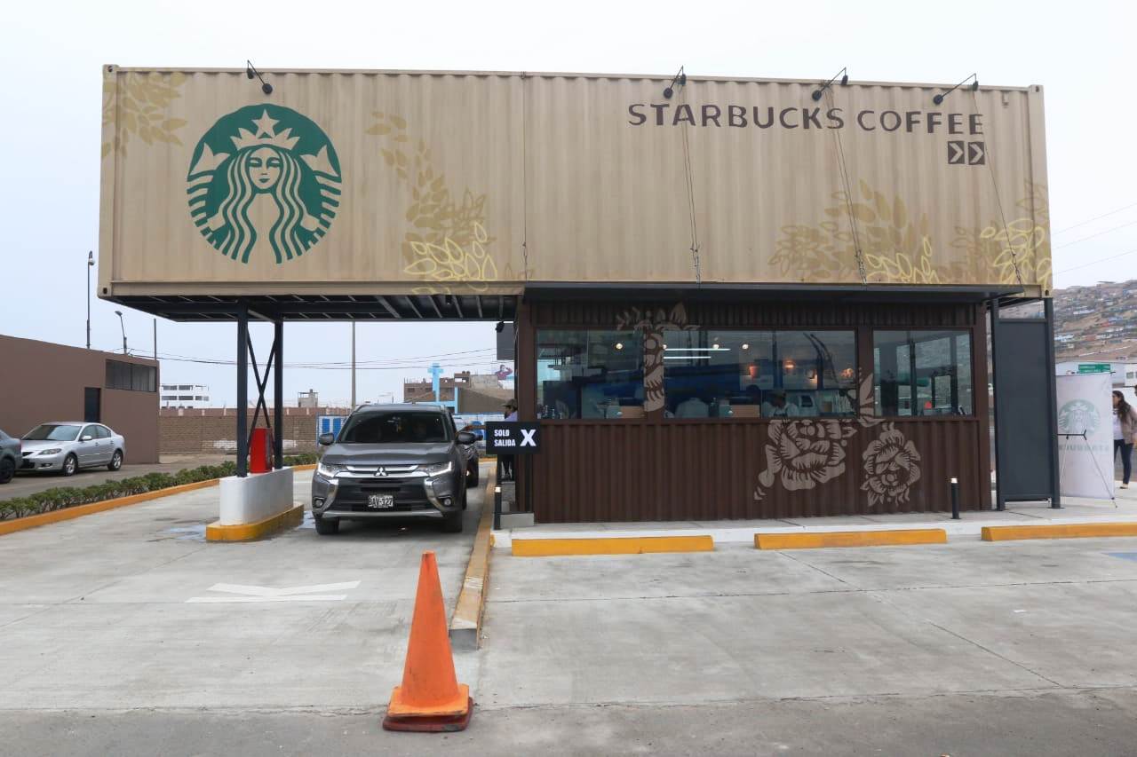 DRIVE THRU STARBUCKS PERÚ INAUGURA LA PRIMERA TIENDA DE LATINOAMÉRICA