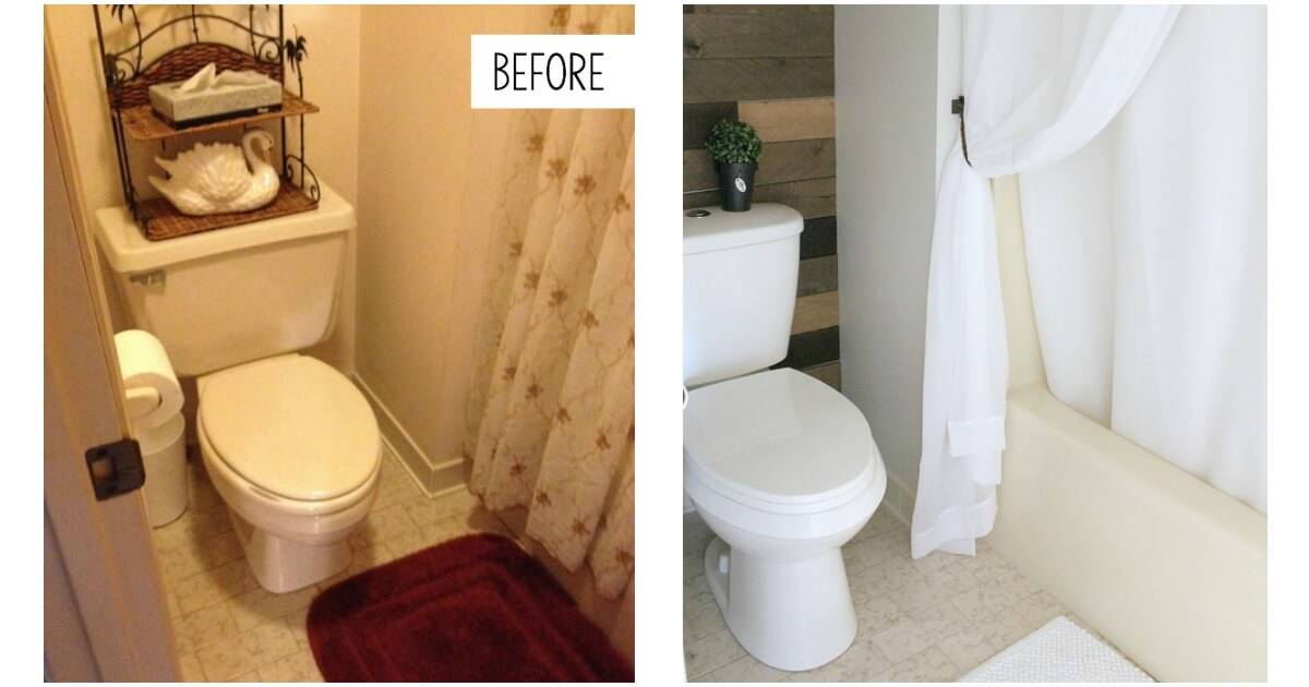 How to Update your Dated Bathroom on a Budget Noting Grace