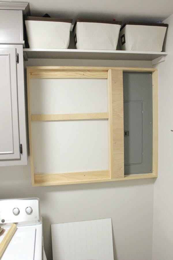 Hiding a Breaker Box One Room Challenge Week 5 Noting Grace