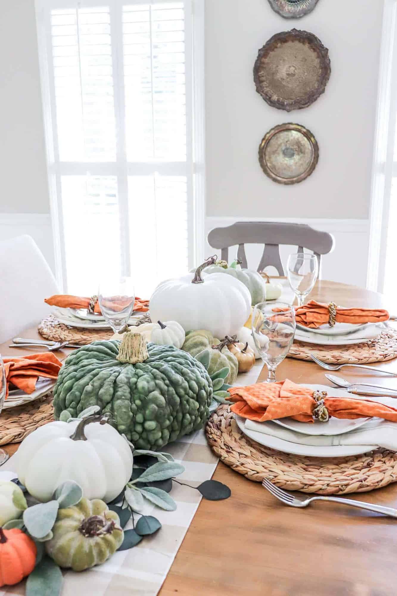 Create this Fall Pumpkin Tablescape in Just 30 Minutes Noting Grace