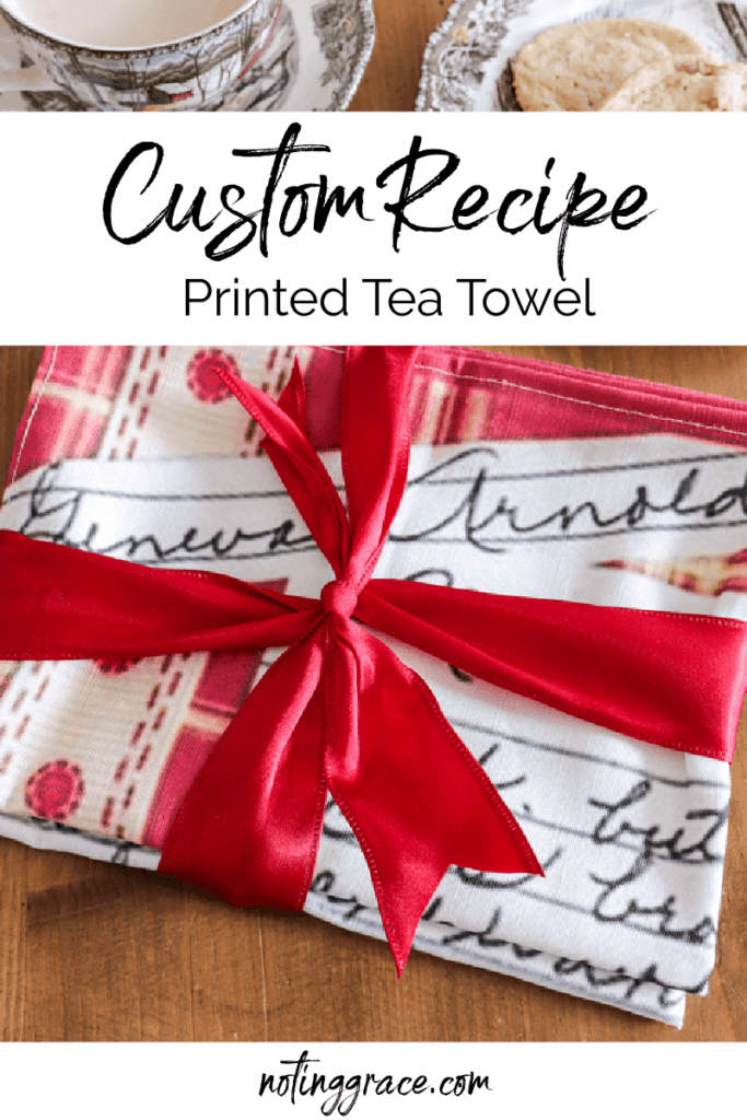 Turning Recipes Into Tea Towels Your Home Renewed