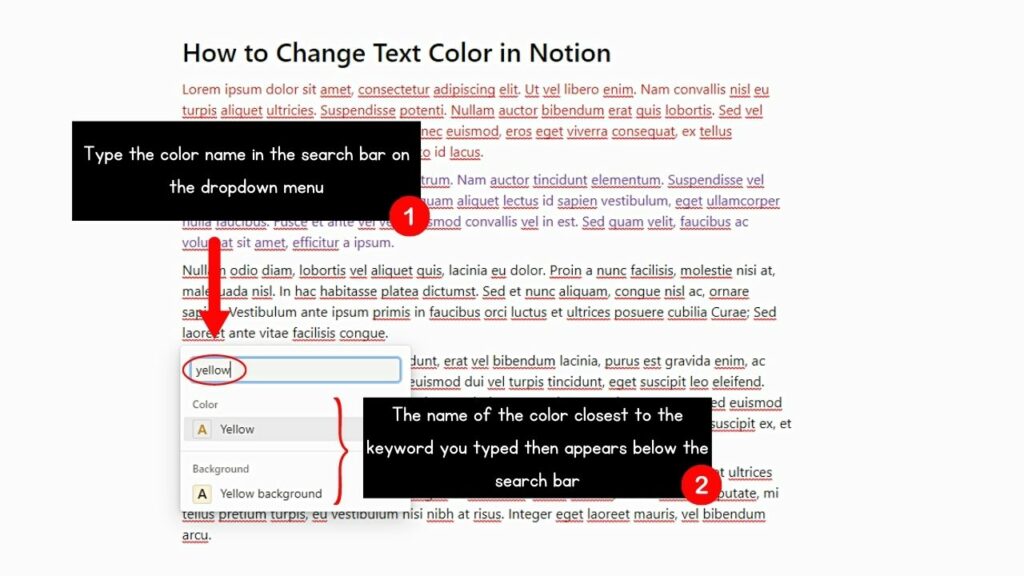 Changing Text Color in Notion A StepbyStep Guide