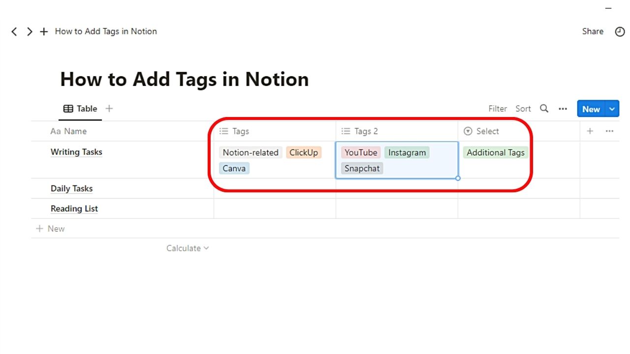 How to Add Tags in Notion (2024)