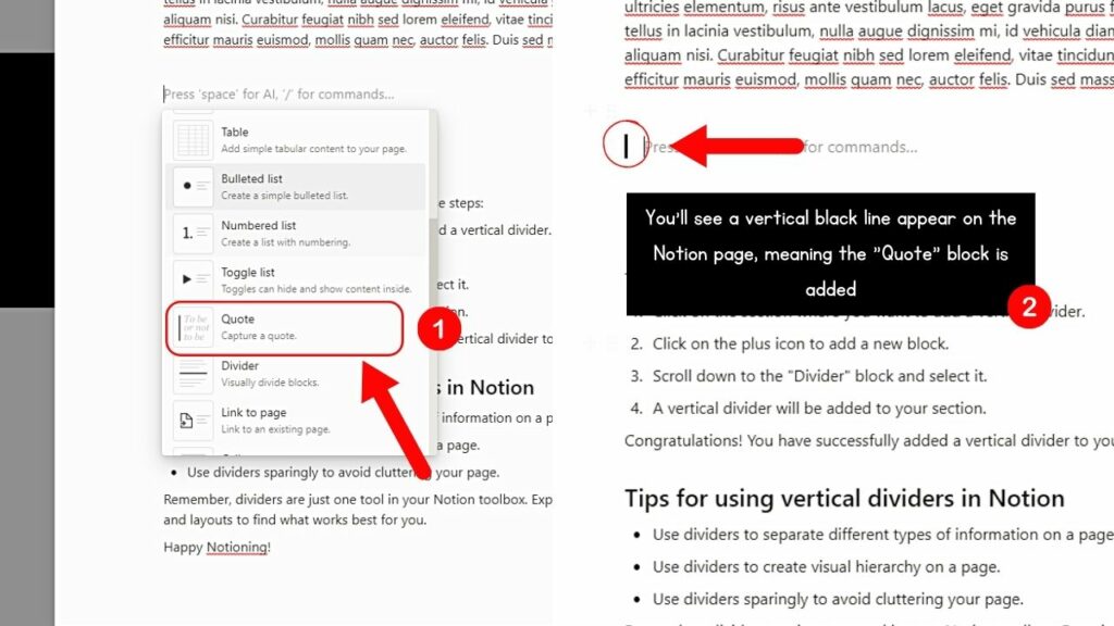 Add Vertical Divider in Notion 5 Easy Ways (2024)