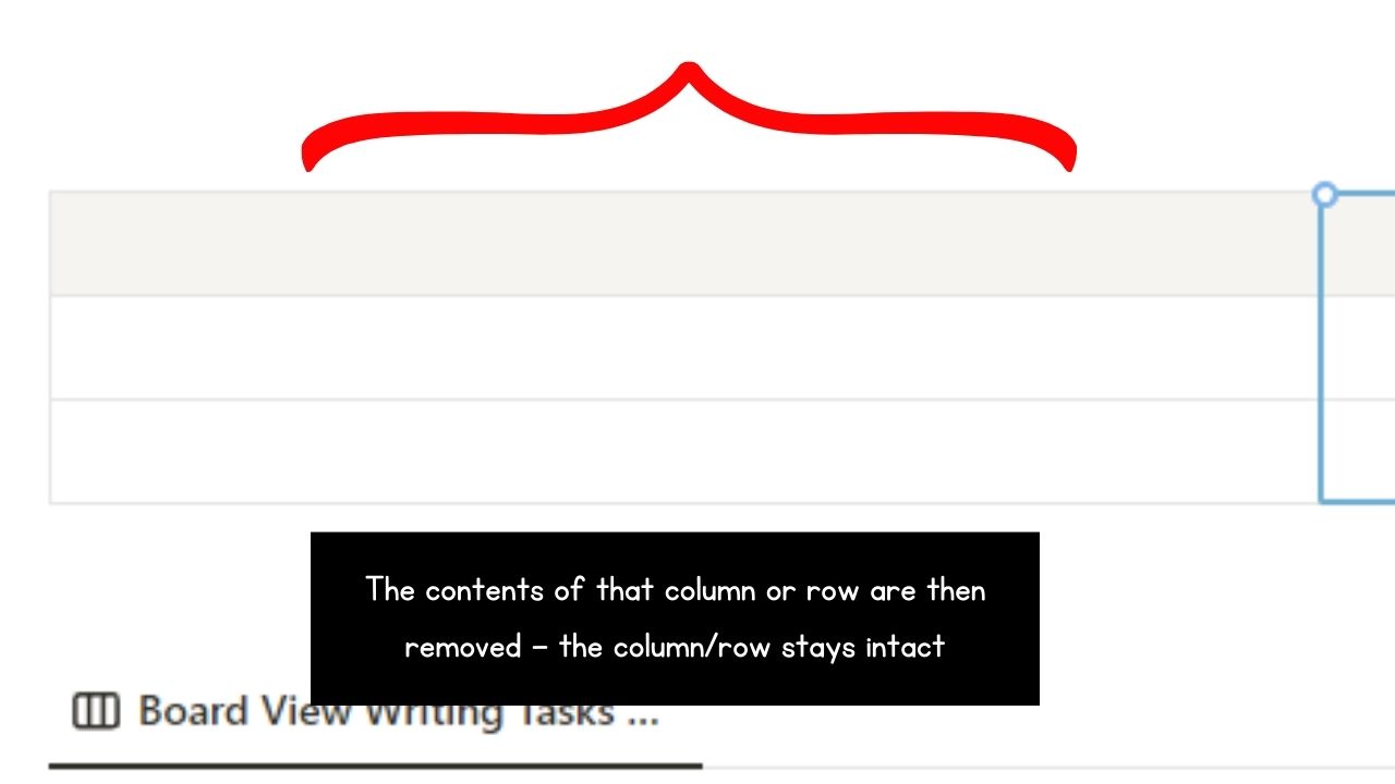 How to Clear a Table in Notion — 3 Incredibly Simple Steps