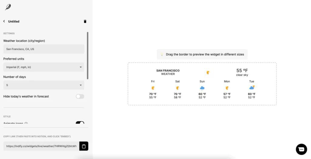 Best Notion Weather Widget for Planning Your Schedule