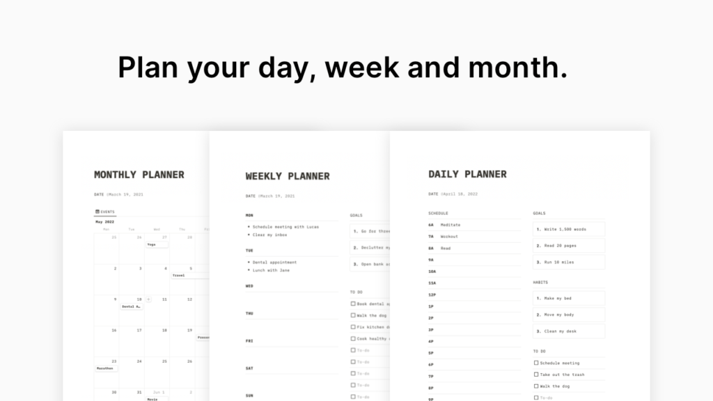15 Best Notion Daily Planner Templates To Maximize Productivity [2024]