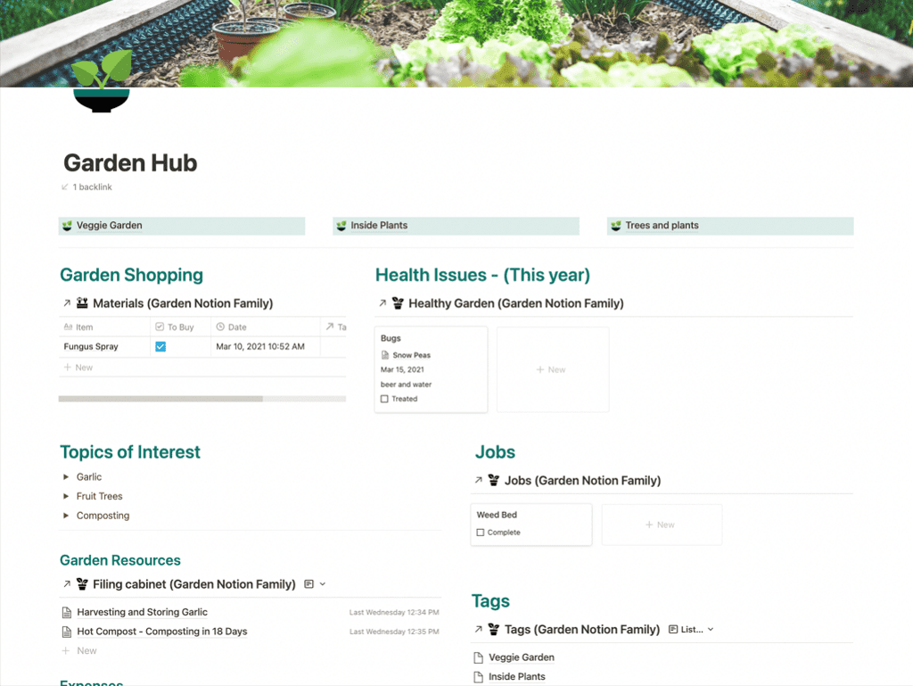 7+ Best Notion Templates for Gardening and Plant Tracking notionzen