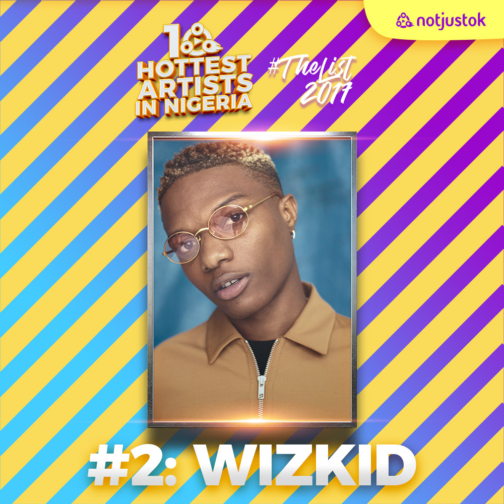 The 10 Hottest Artists In Nigeria TheList2017 2 Wizkid Notjustok