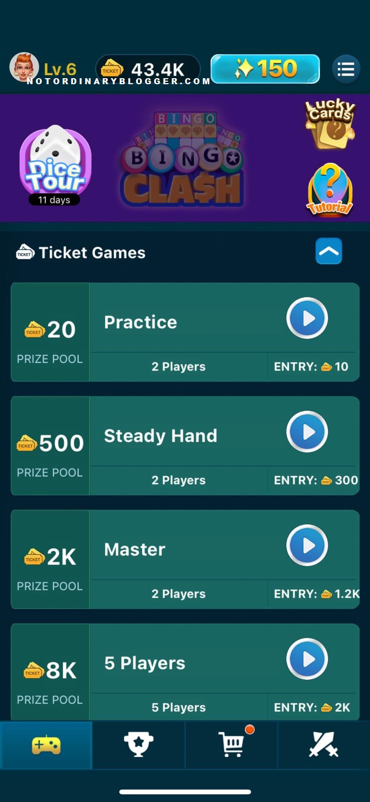 Bingo Clash Review Notordinaryblogger