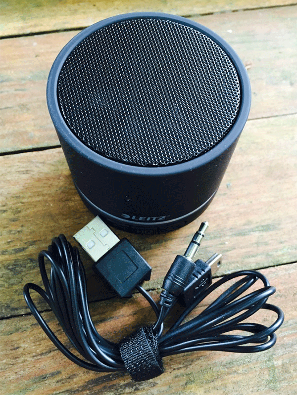 Portable mini bluetooth speaker de Leitz Complete NotreSiècle