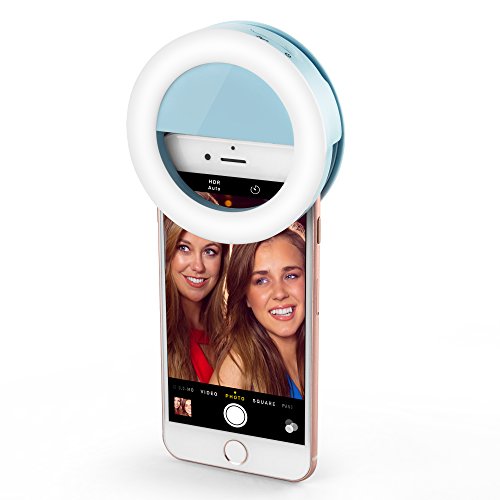 Selfie Ring Light LED ClipOn Éclairage Flash Lumiére Caméra Photo