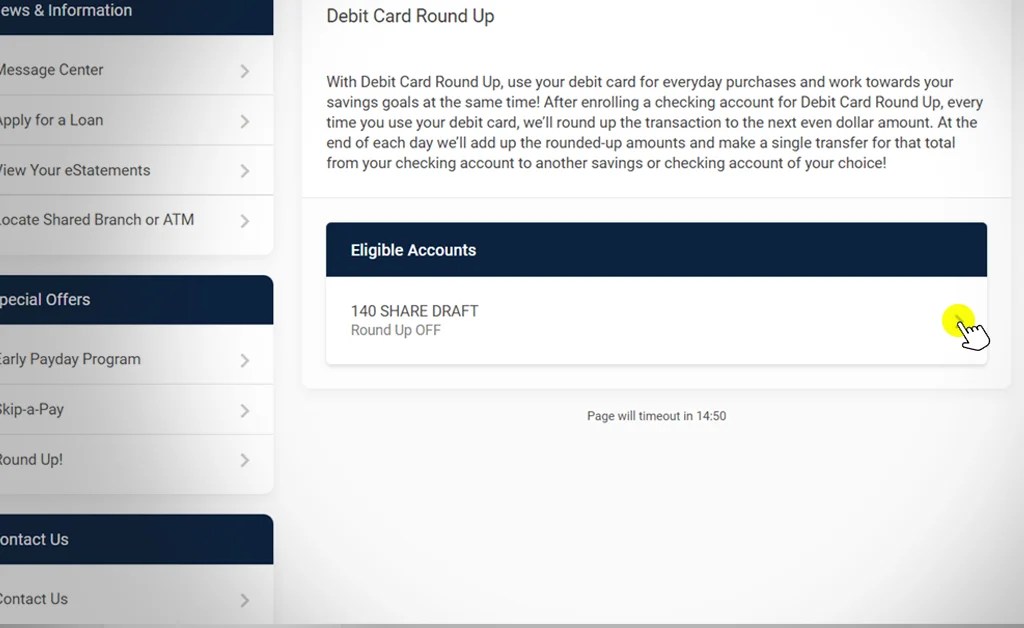 Round Up Notre Dame Federal Credit Union