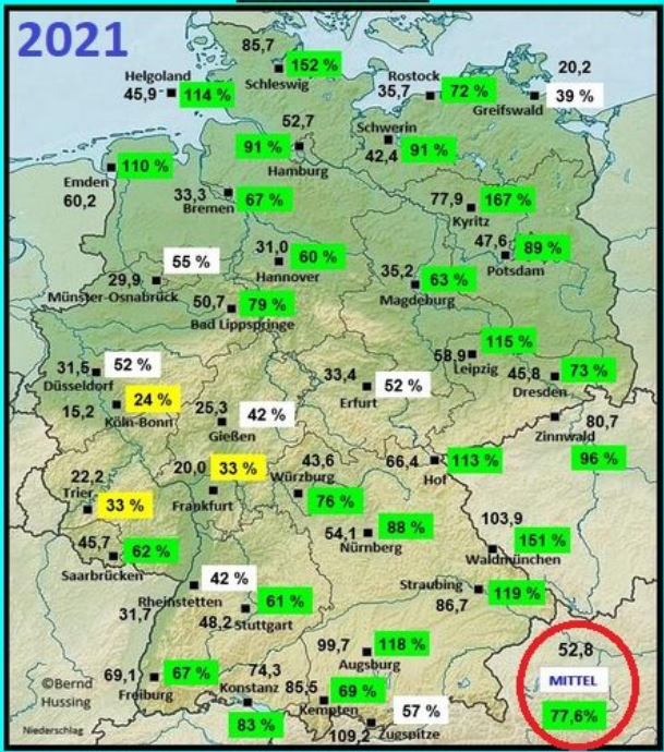 Halftime Germany May Mean Temperature Running 7th Coldest Since 1881