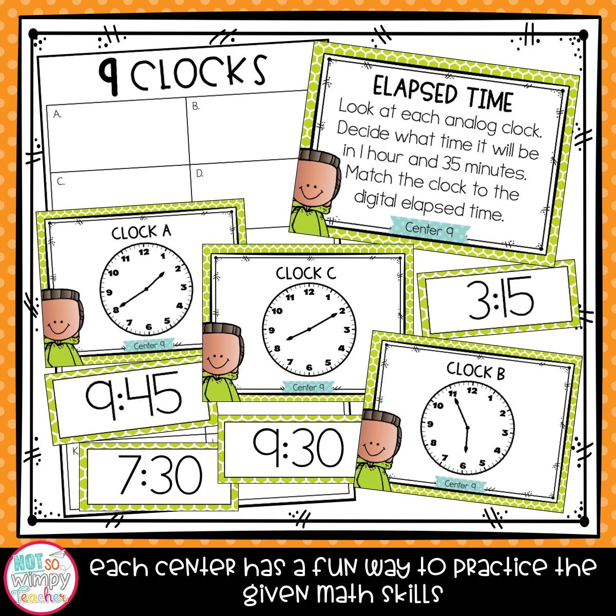 Measurement Fourth Grade Math Centers - Not So Wimpy Teacher