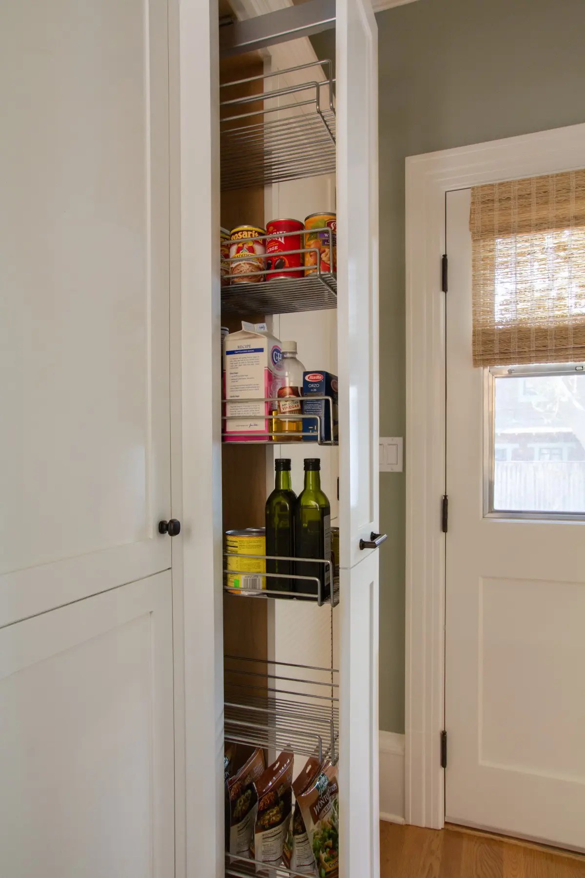 Tall Pull Out Kitchen Cabinets Tall pullout off Kitchen Nott & Associates