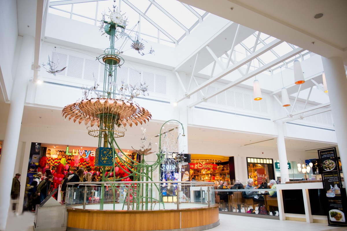 into Victoria Centre launches online Emett Clock for Rainbows