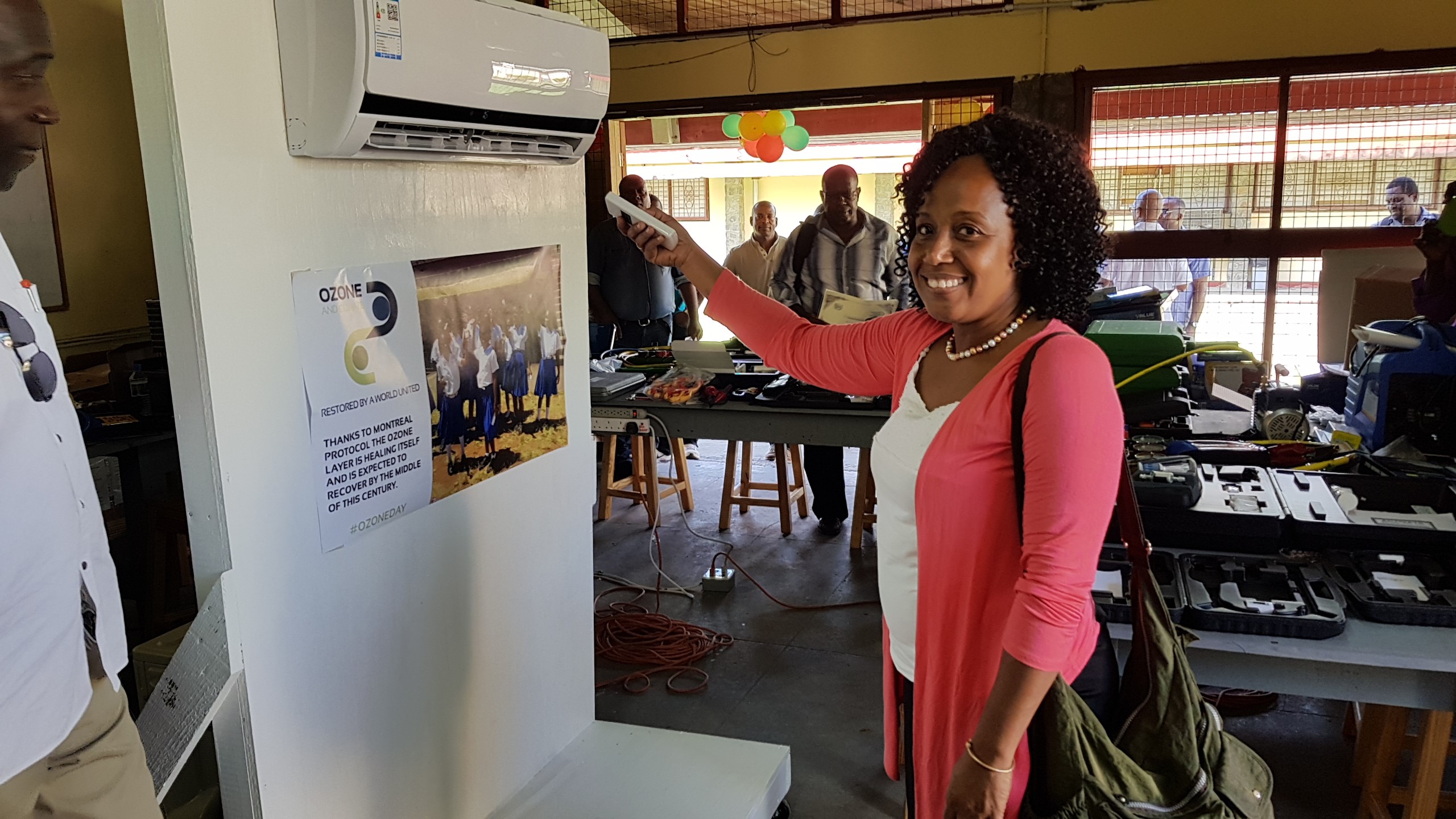 Grenada Commissions its first Hydrocarbon Airconditioning System