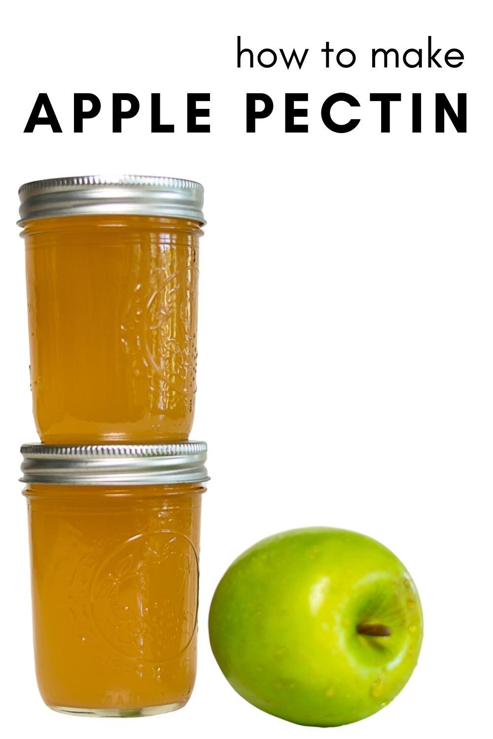 How to Make Apple Pectin Stock for Jam & Jelly · Nourish and Nestle