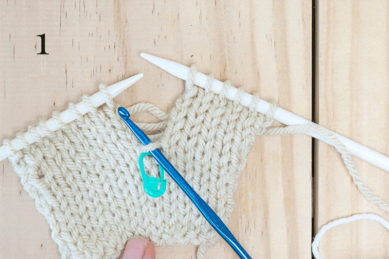 How to Fix Holes in Knitting (3 scenarios) · Nourish and Nestle