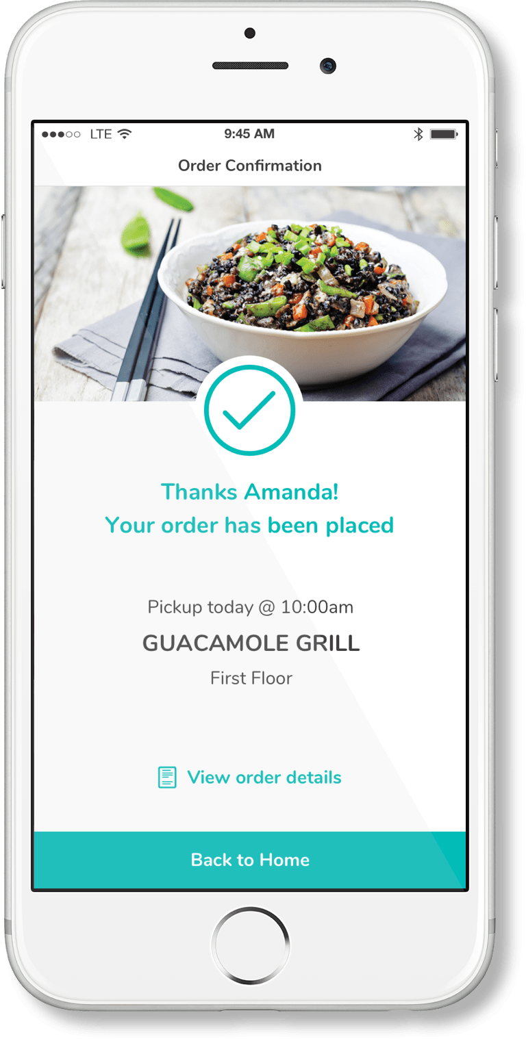 Nourish App Mobile Ordering