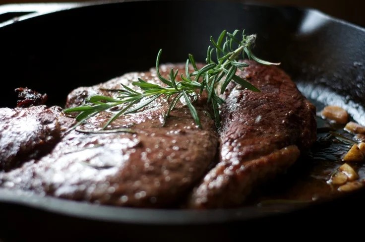 Braised Steak With Red Wine And Rosemary - Nourished Kitchen