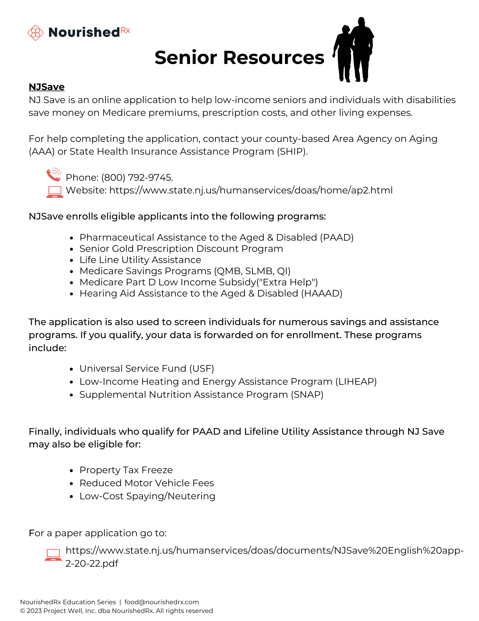 New Jersey Resource Guide NourishedRx