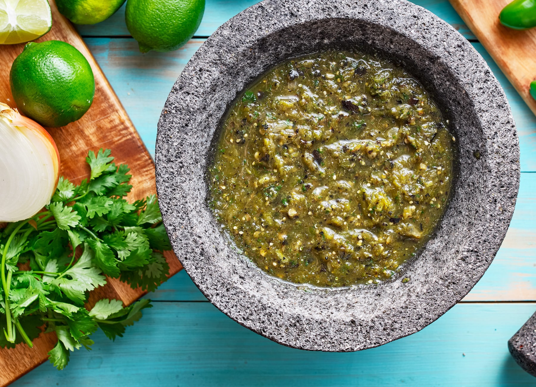 Roasted Tomatillo and Chile Sauce Nourish Evolution
