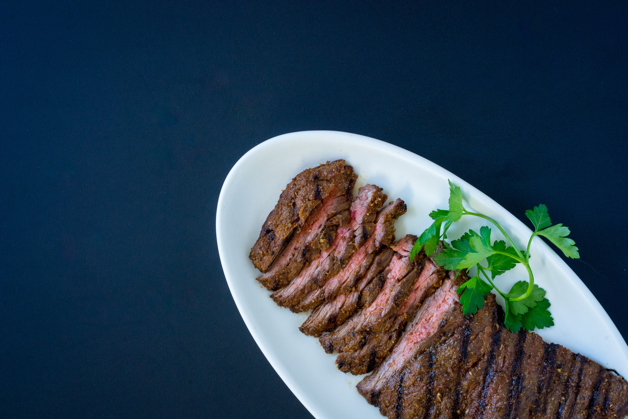 SpicedRubbed Skirt Steak Nourish Evolution