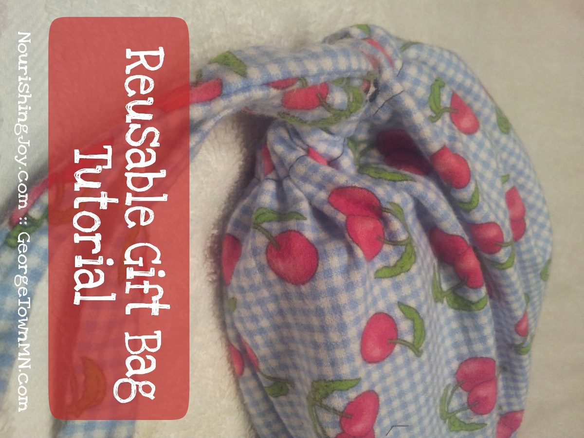 How to Make Reusable Gift Bags