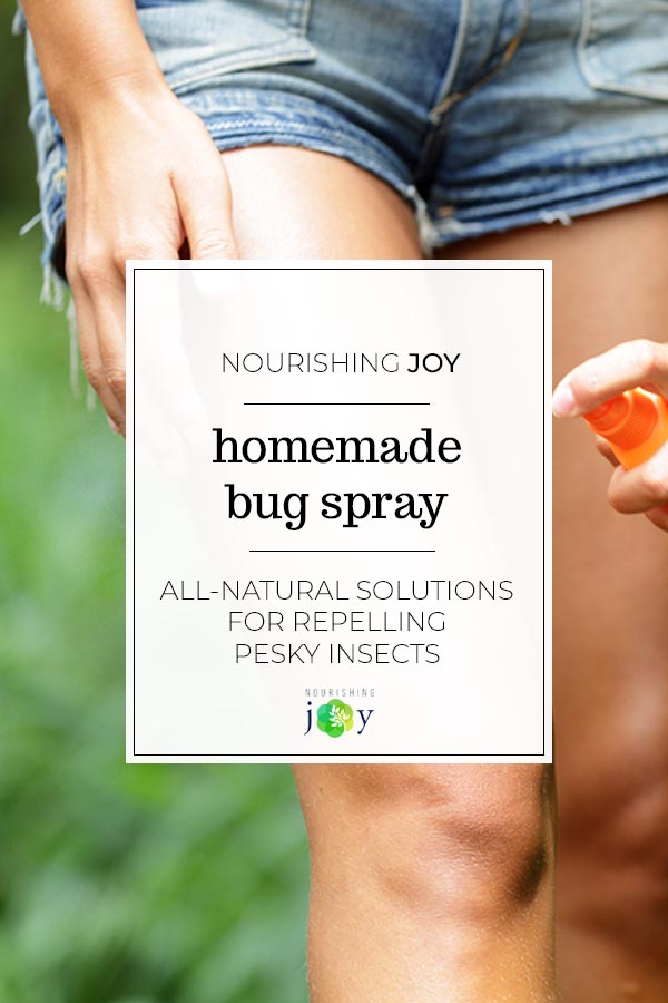 Homemade Bug Spray and Insect Repellents