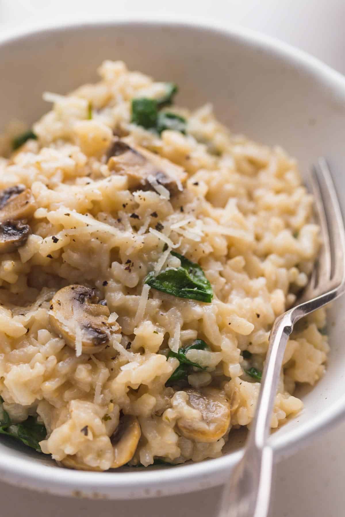 Instant Pot Risotto Nourish Plate