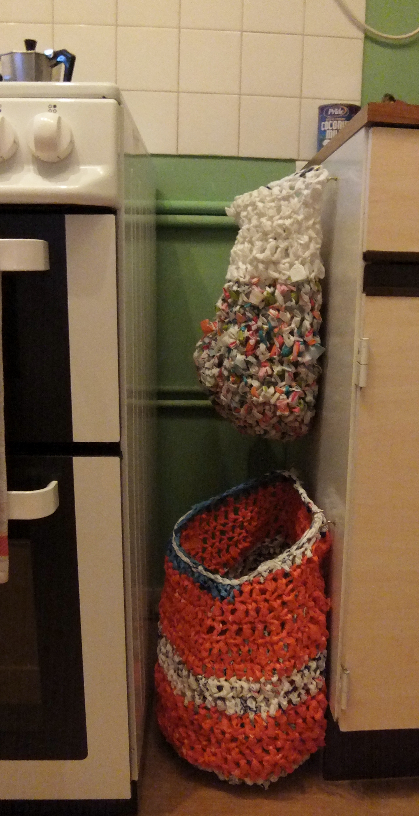 What to do with an old shower curtain nouska