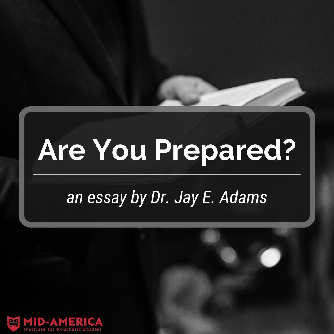 Are You Prepared?