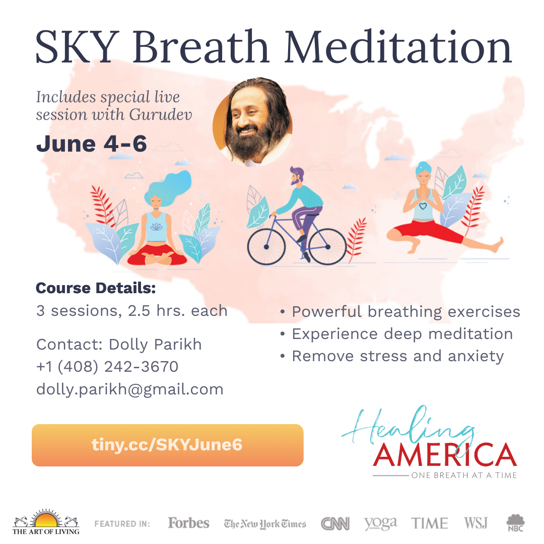 SKY Breath Meditation Technique for HEALING AMERICA!