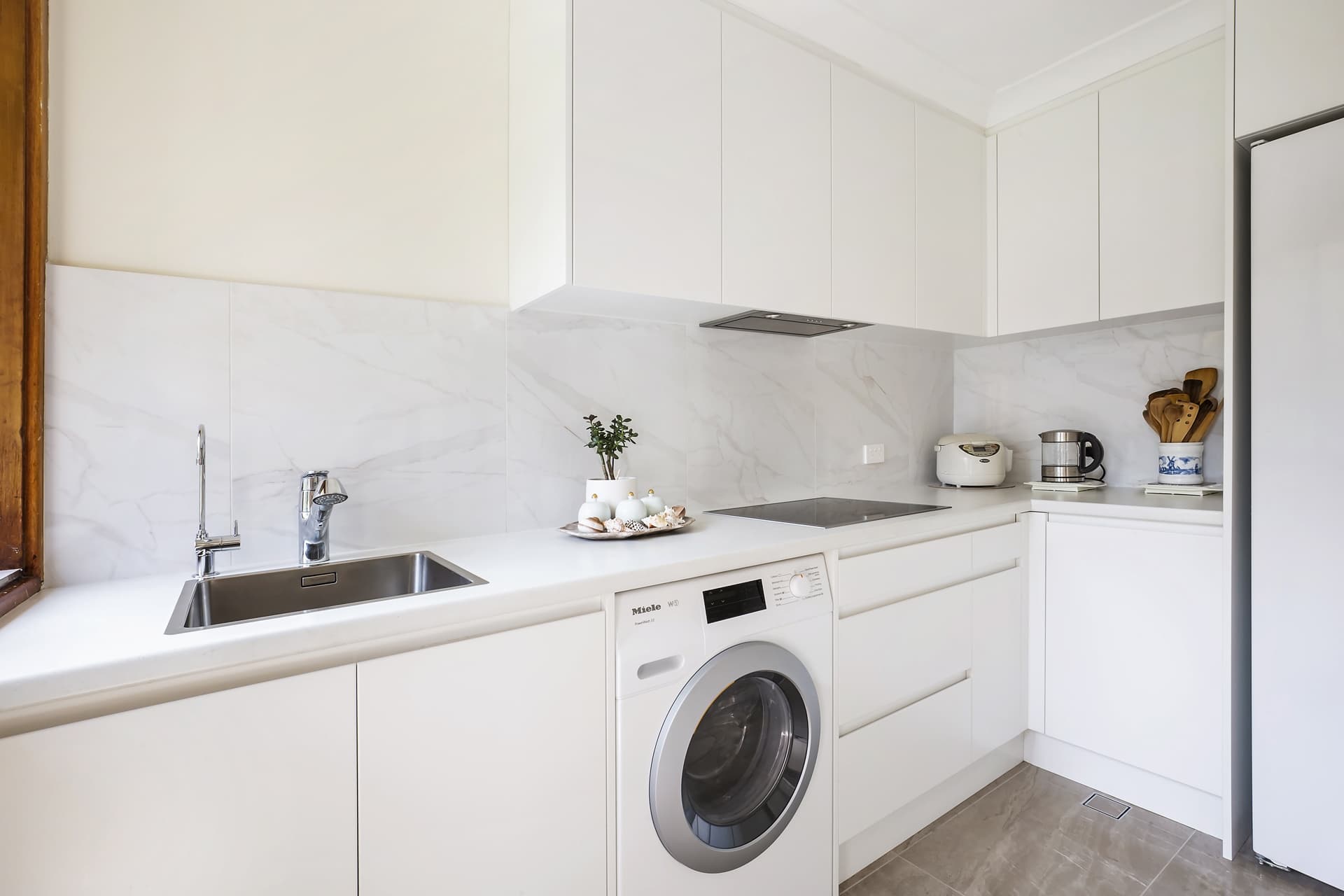 Kitchen with Laundry Pantry Combo Nouvelle