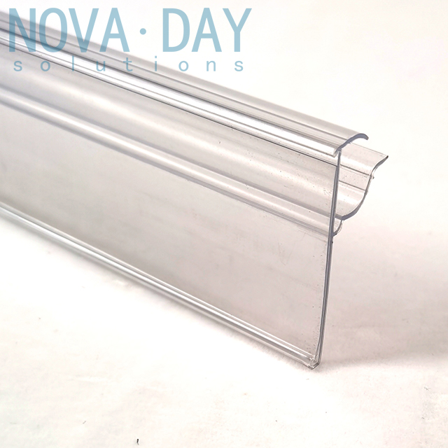 Hangzhou Novaday WIRE SHELF PVC Shelf Label Holder Strips,Scanning