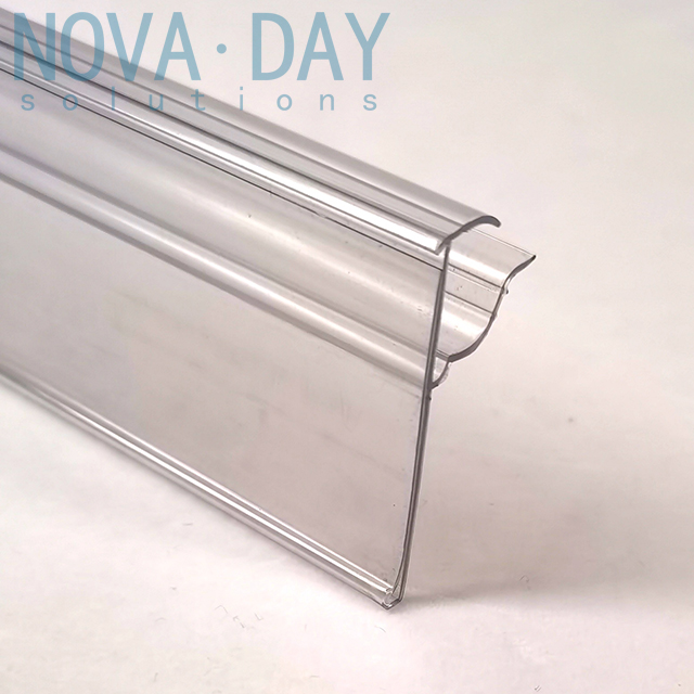 Hangzhou Novaday WIRE SHELF PVC Shelf Label Holder Strips,Scanning