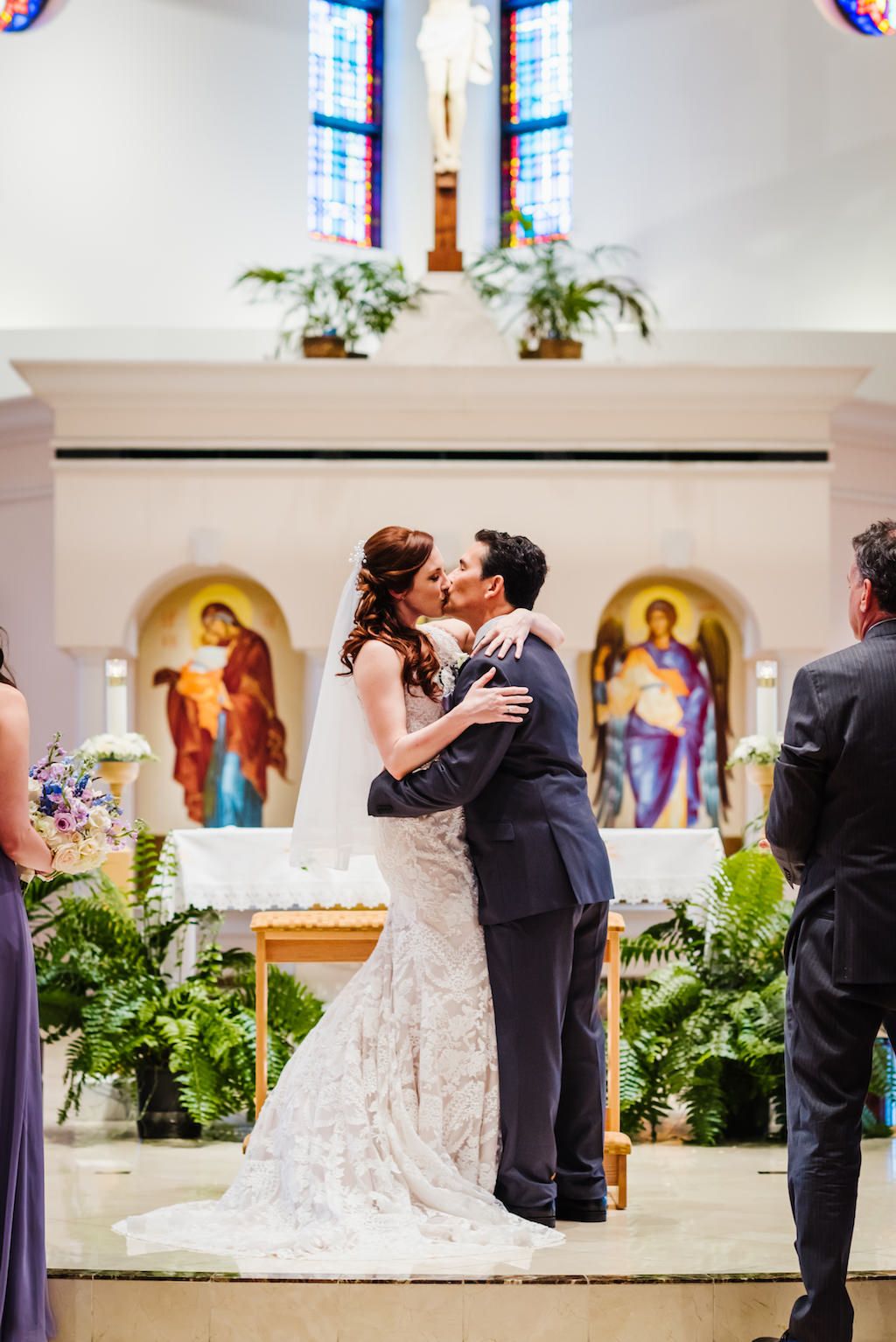 Vibrant Purple Whimsical St. Pete Wedding