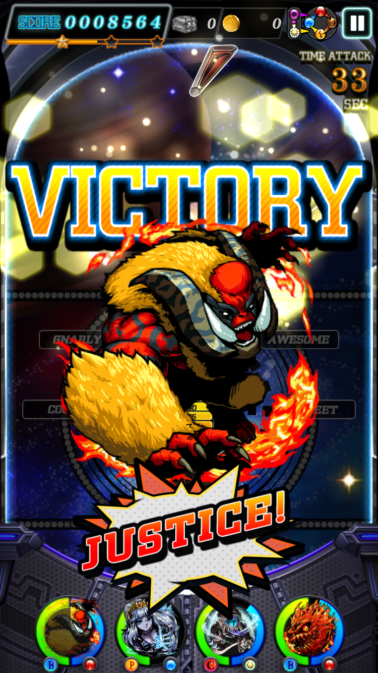 Justice Monsters V out now on Android and iOS Nova Crystallis