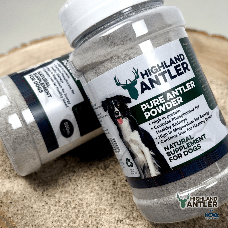Pure Antler Powder (Supplement) 500ml Nova Dog Chews