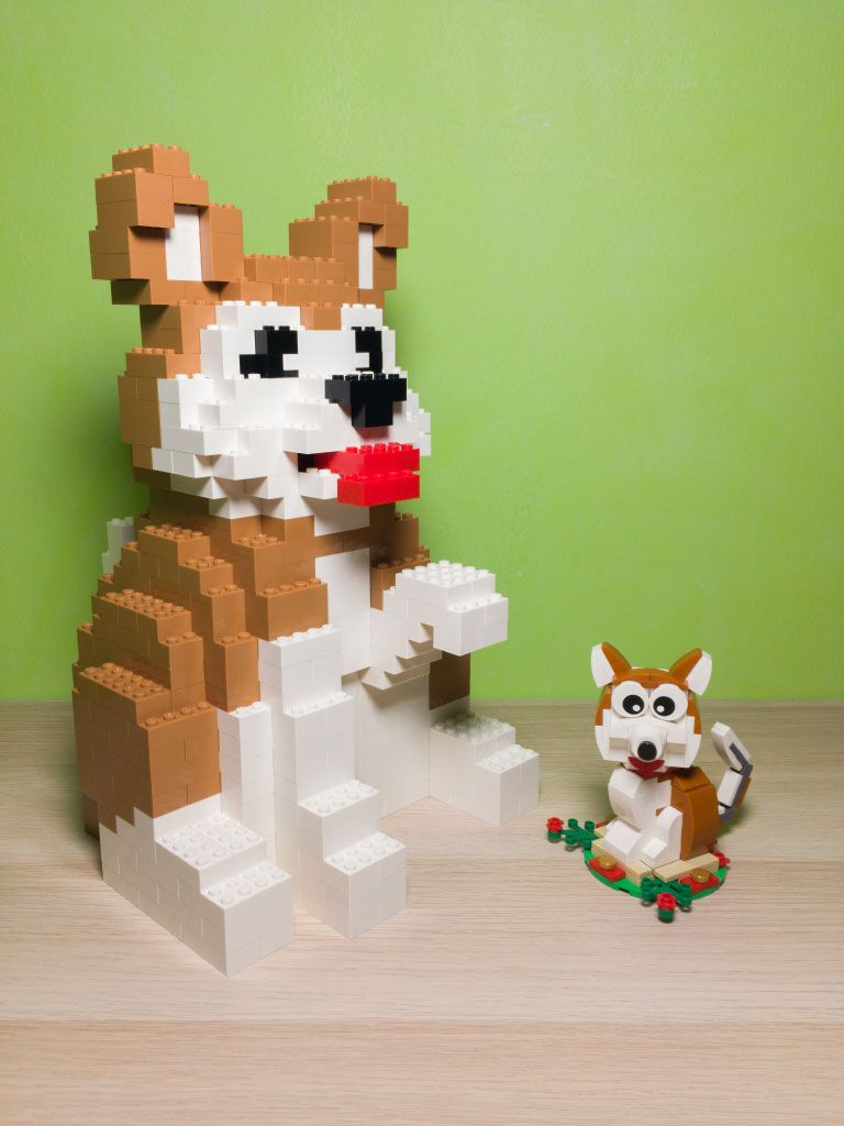 LEGO Set Review Exclusive 30 cm LEGO Dog • NOVALISTIC