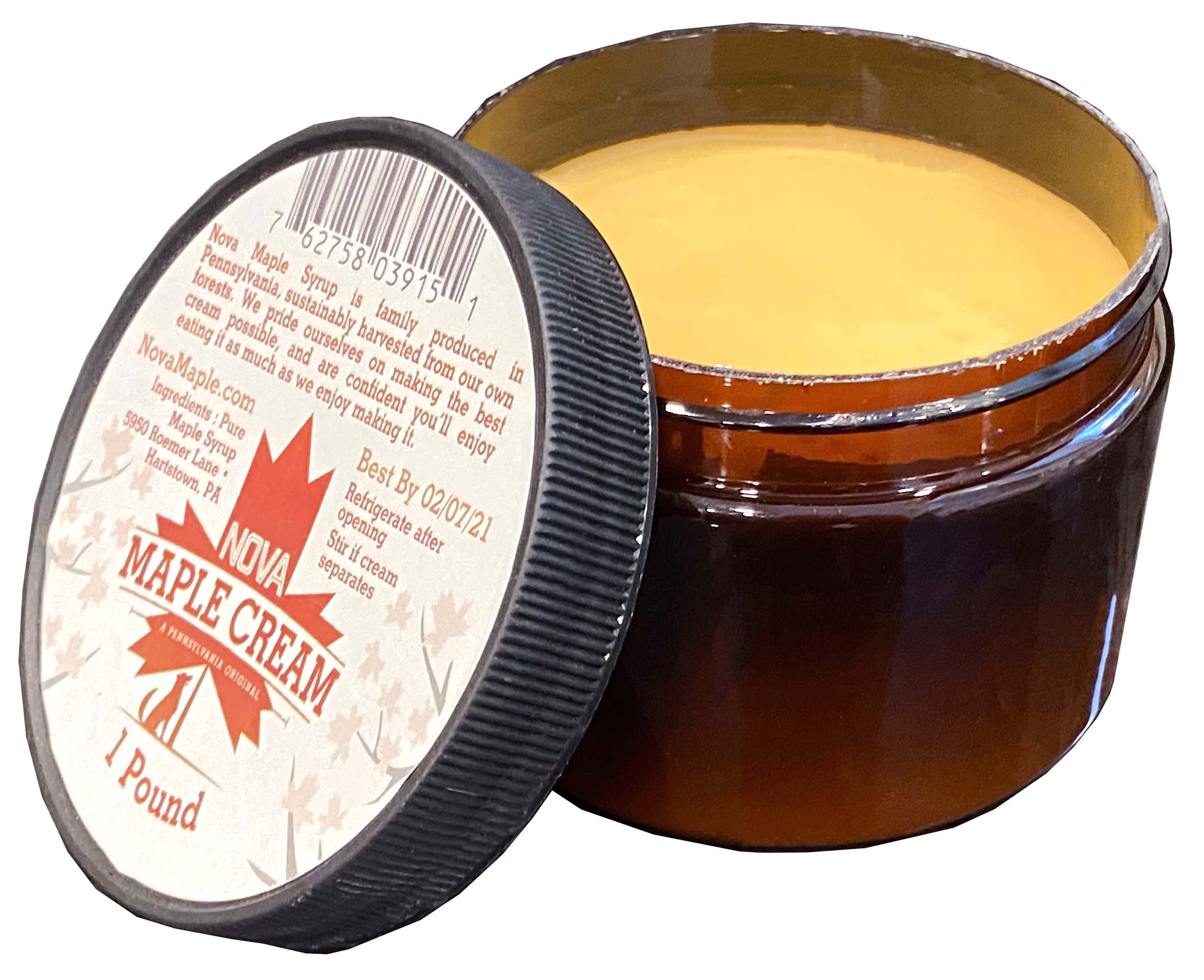 Nova Maple Syrup Maple Cream
