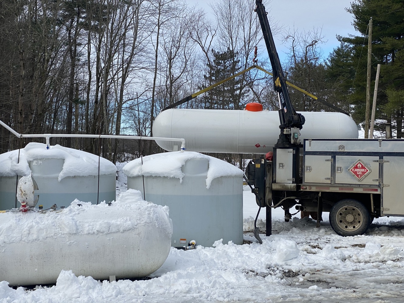 Nova Maple Syrup Propane Tank Delivery