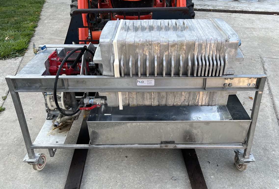 Nova Maple Syrup Second Filter Press