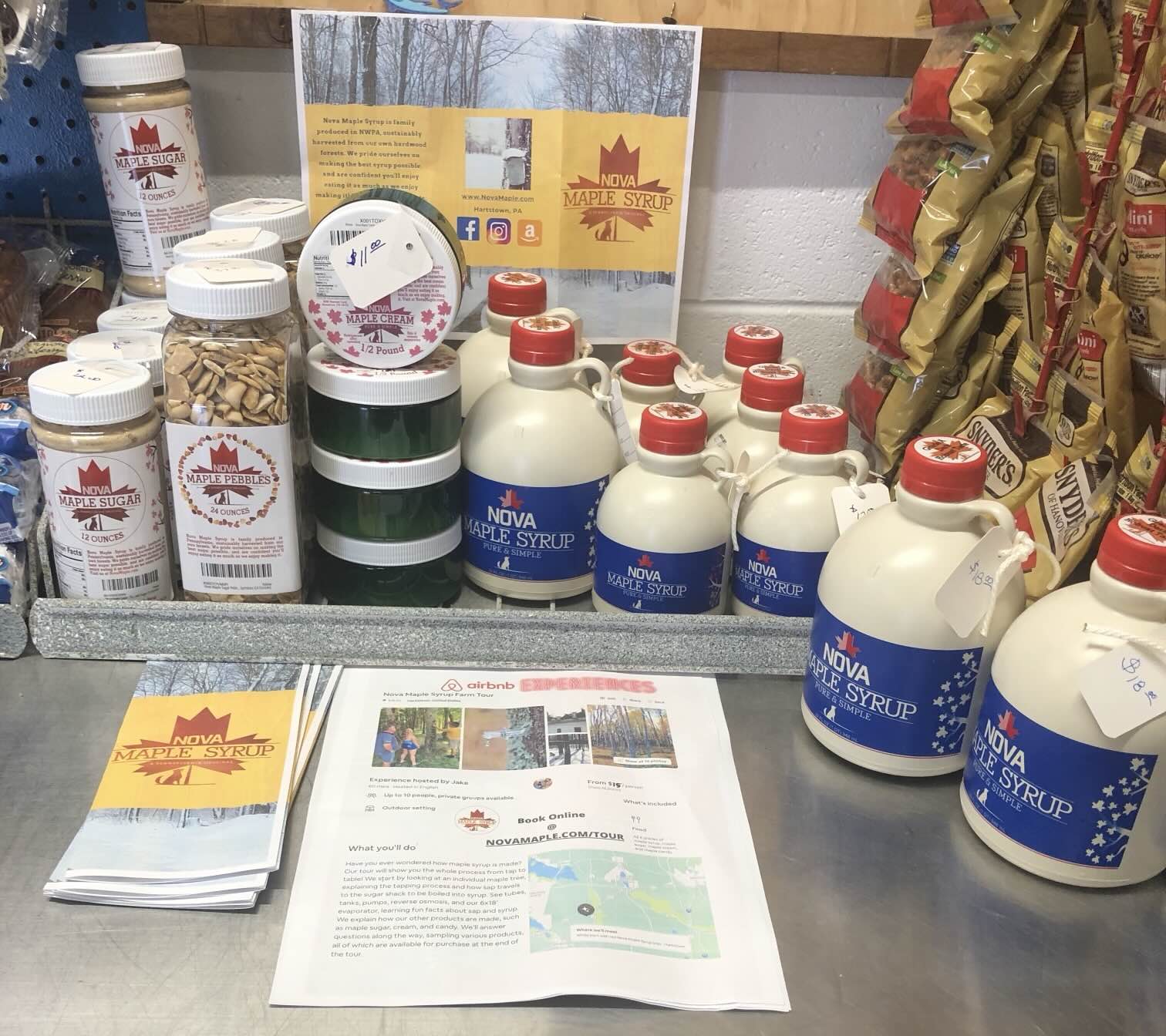 Nova Maple Syrup Authentic Pennsylvania Maple Syrup