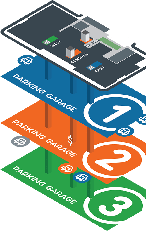 Downtown Pittsburgh Parking Garages Map | Dandk Organizer