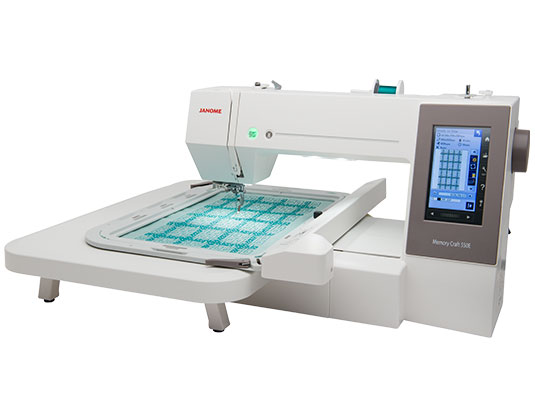 JANOME MC550E Embroidery only machine 7.9 x 14" Hoop PRE SALE DEC
