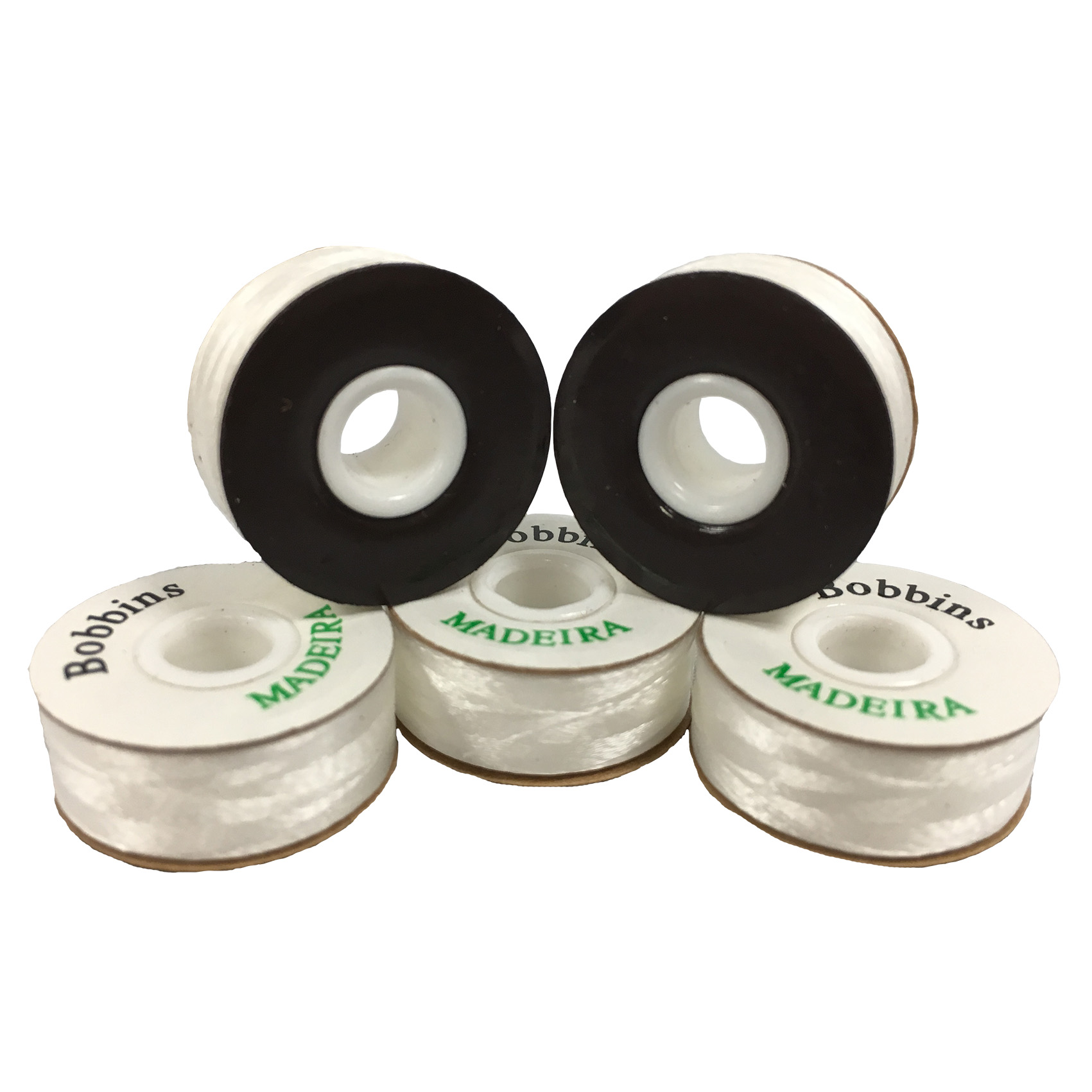 MADEIRA PREMIUM BOBBIN L 1 Gross WHITE Nova Sewing Centre