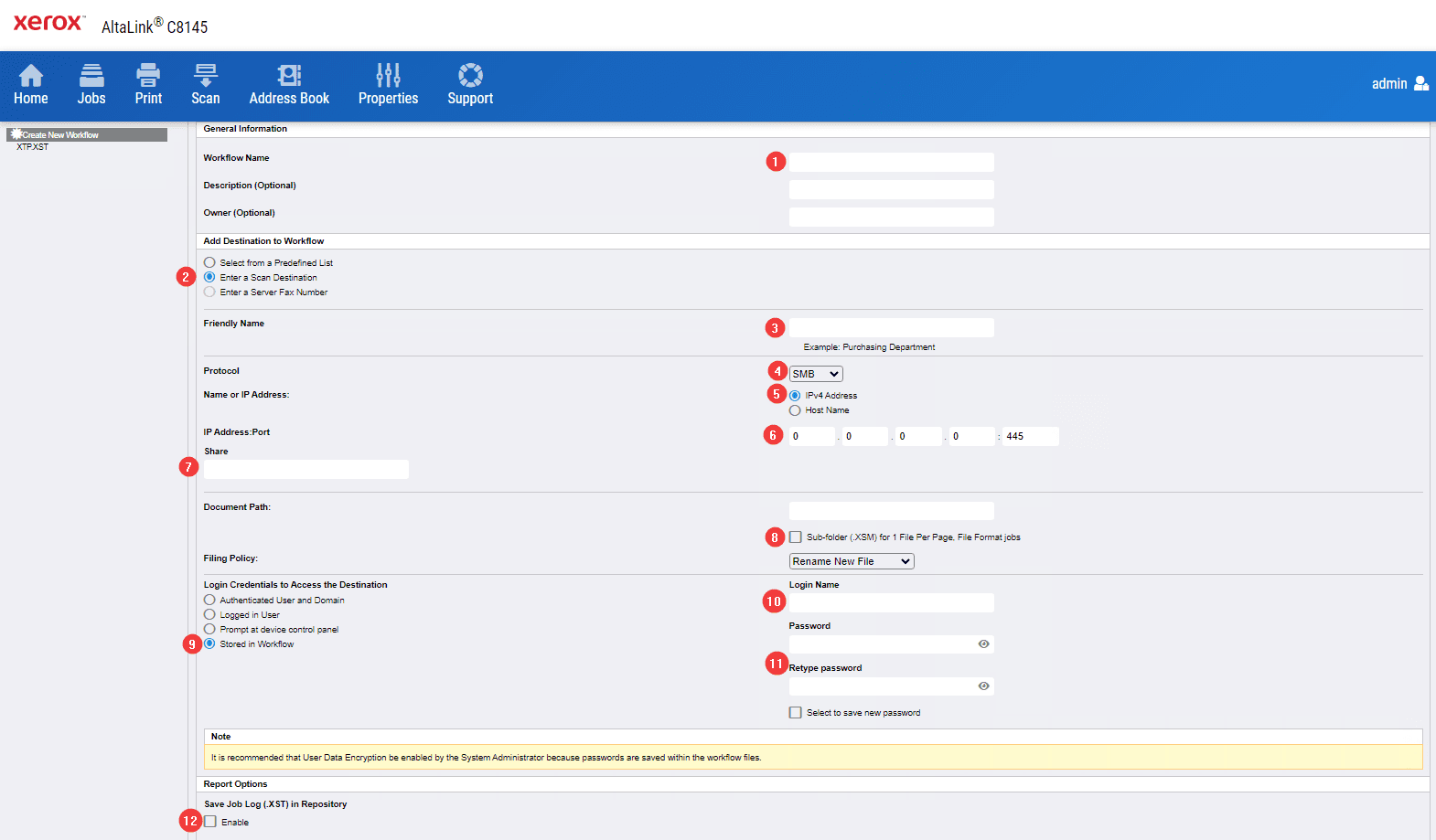 How to Setup Xerox Scan to Folder on Mac